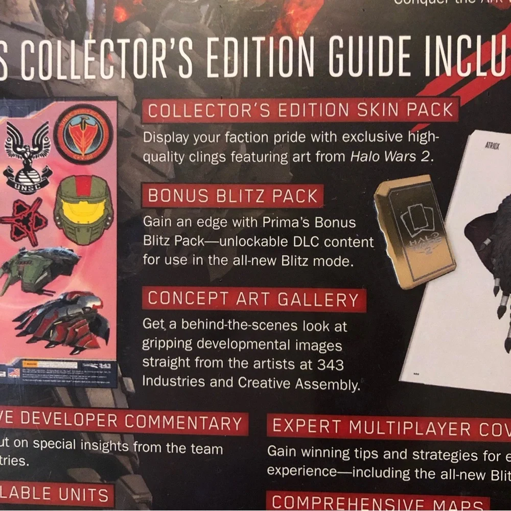 343 INDUSTRIES Halo Wars 2 Collector’s Edition Guide